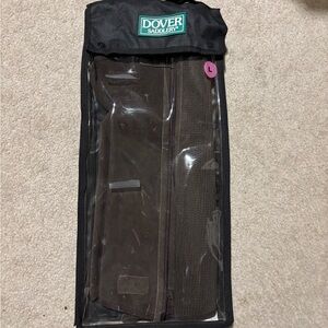 NEW Brown Dover Saddlery Half Chaps